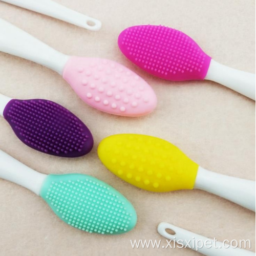 soft toothbrush cleaning brush pet toothbrush for dog